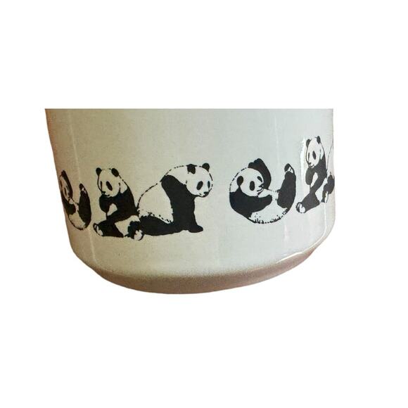 Busch Gardens Panda Coffee Mug Cup VTG 1983 Wildlife Artists Florida Virginia - Picture 5 of 8